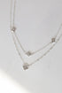 Paige Layered Chain Necklace silver dainty jewelry