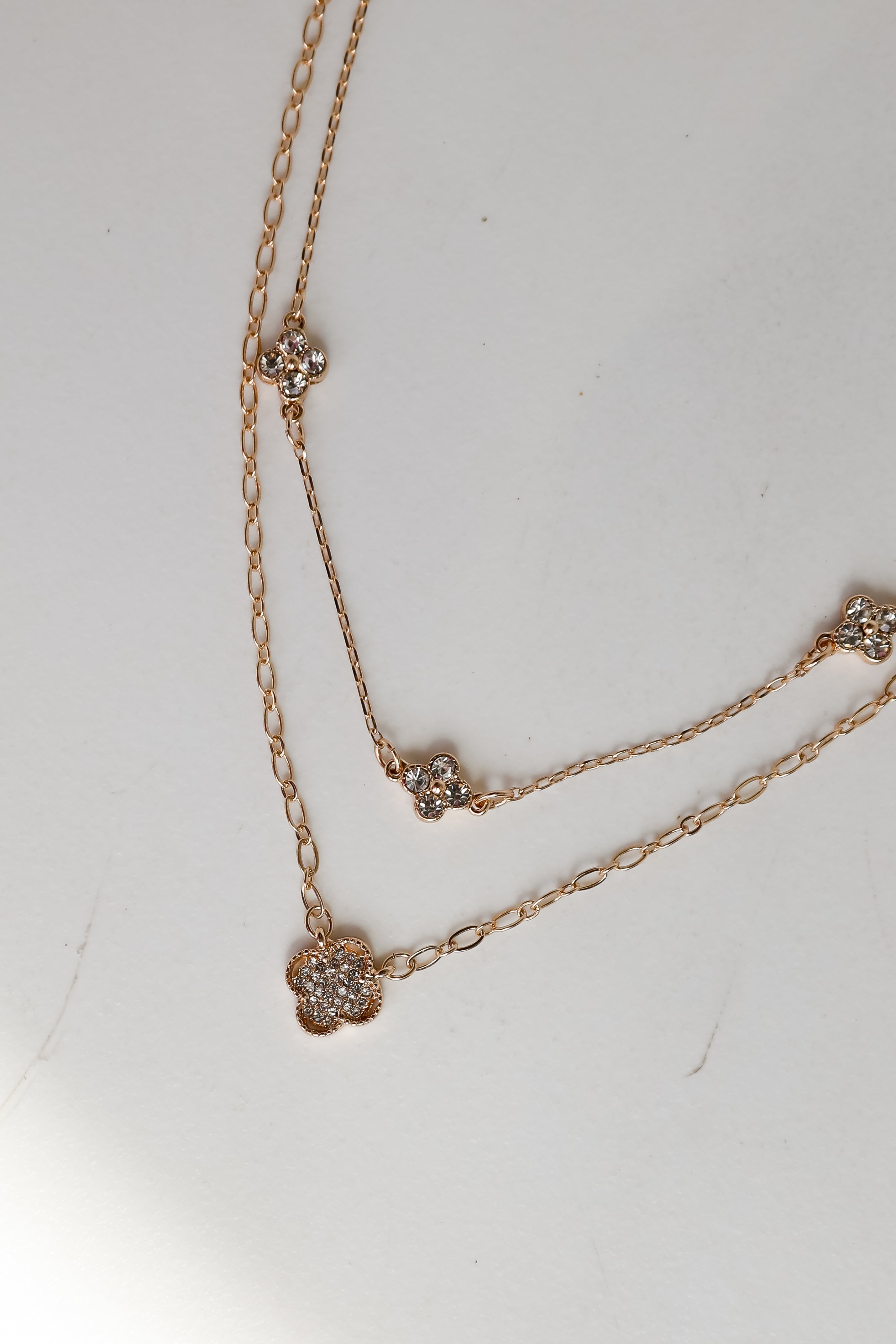 Paige Layered Chain Necklace gold dainty jewelry