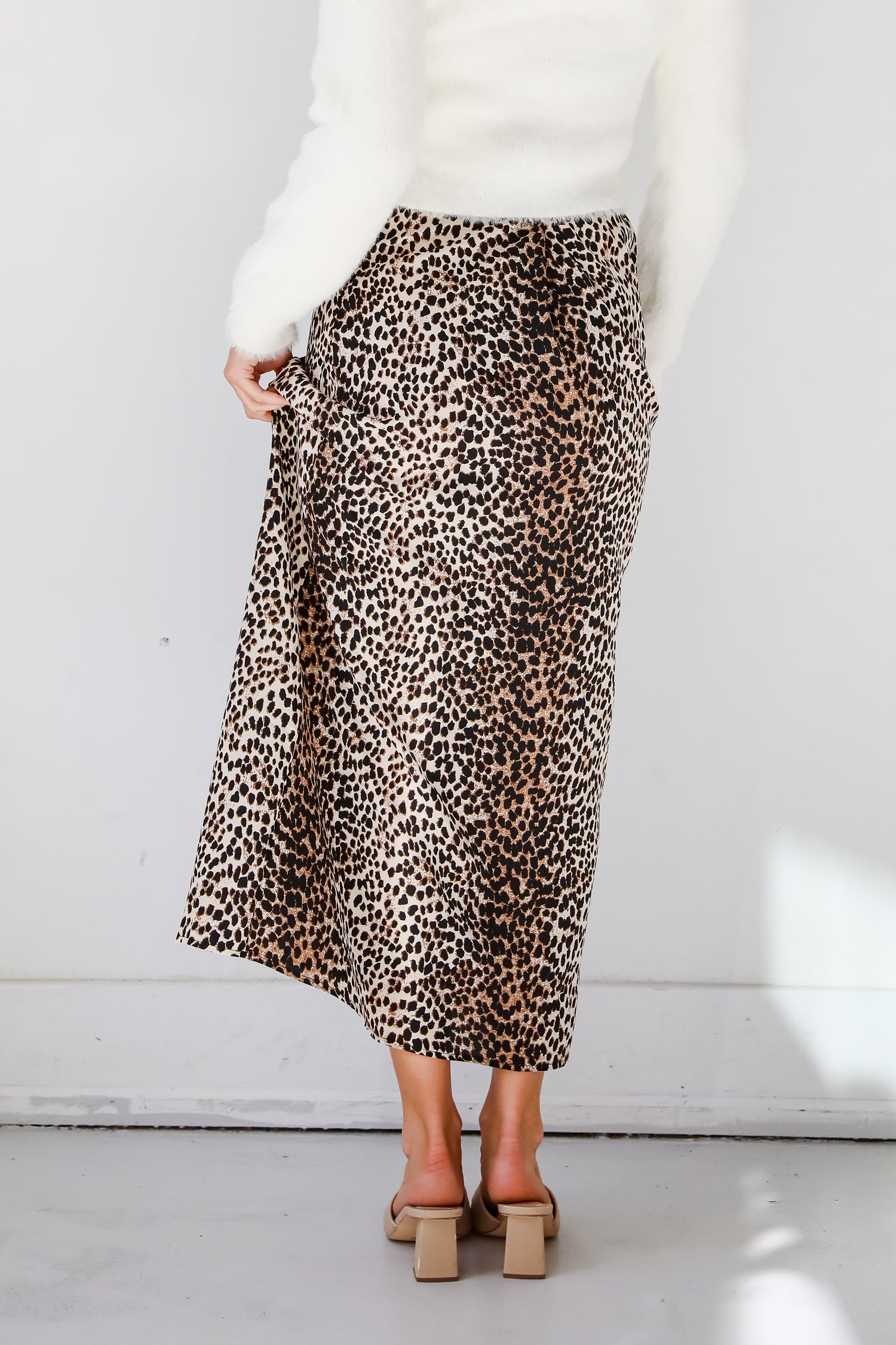 Far Out Leopard Maxi Skirt