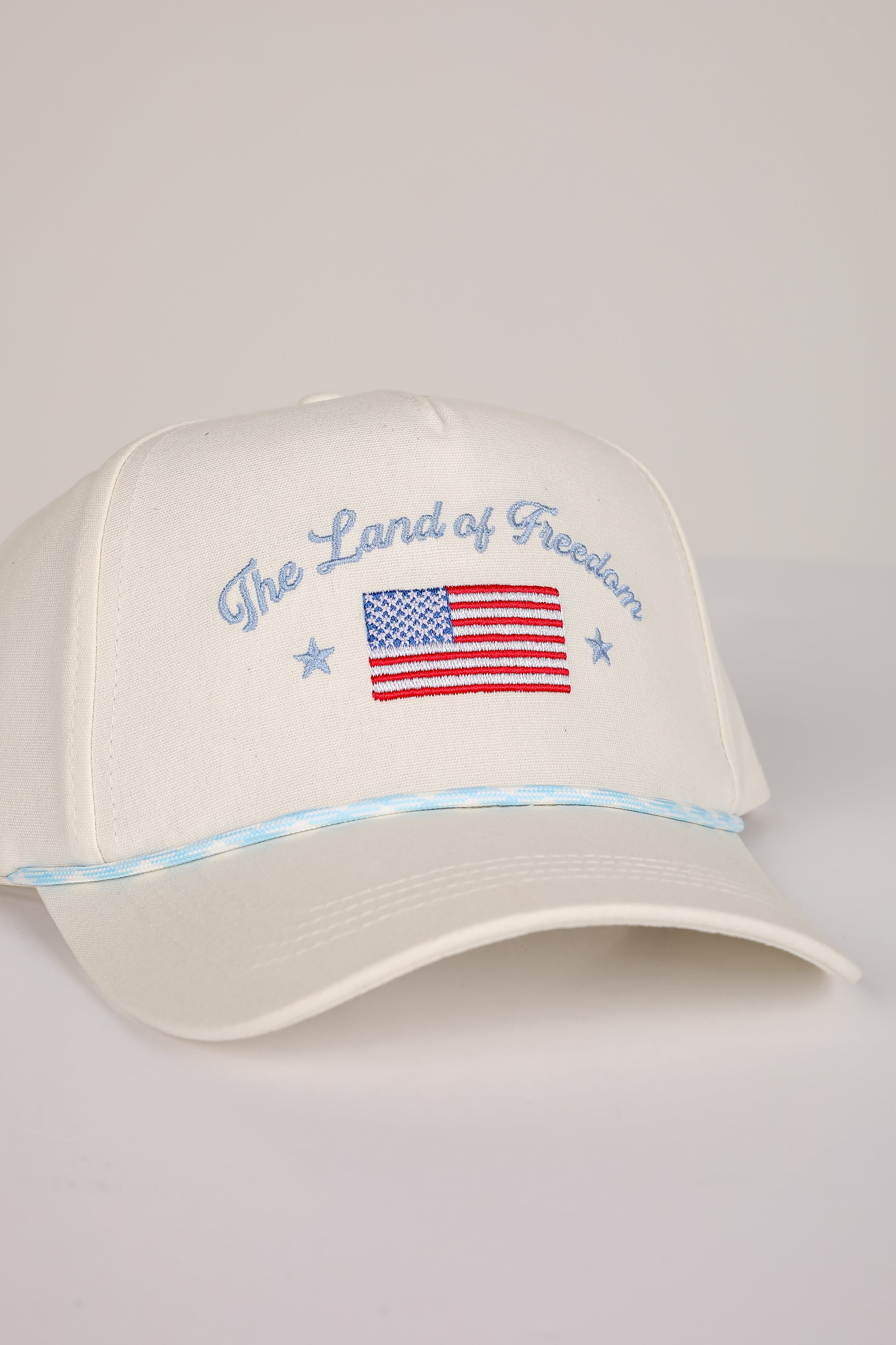 Light Blue Land Of Freedom Hat
