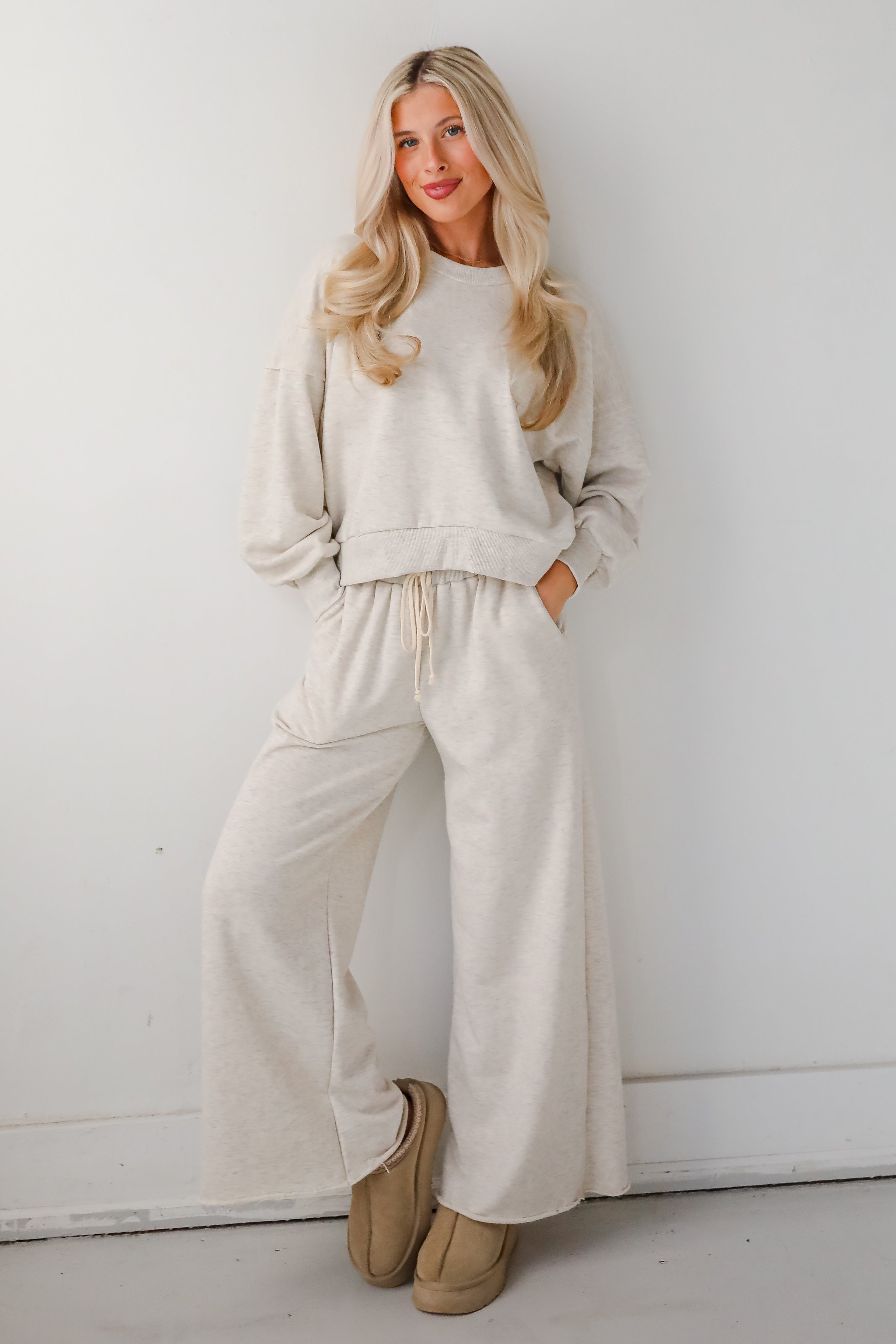 Comfy Always Light Grey Pullover