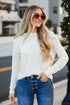 ivory Lightweight Knit Sweater