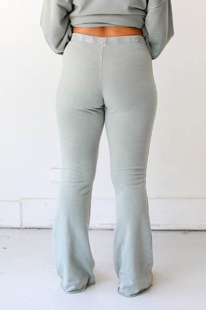 sage Lounge Pants back view