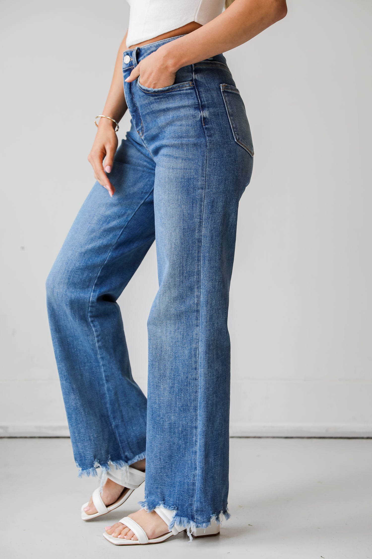 super high rise jeans