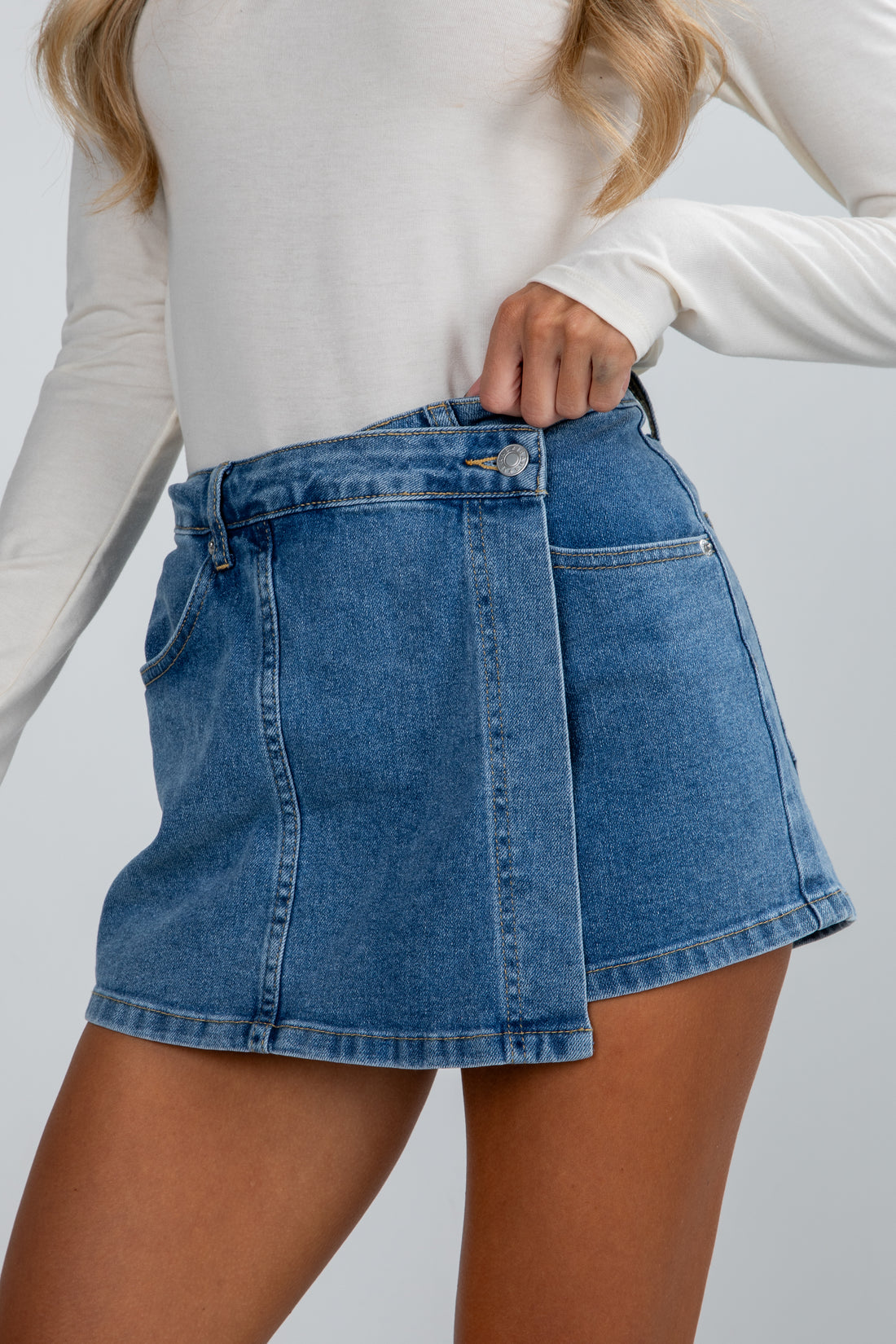denim skirt