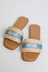 Escape To The Beach Slide Sandals