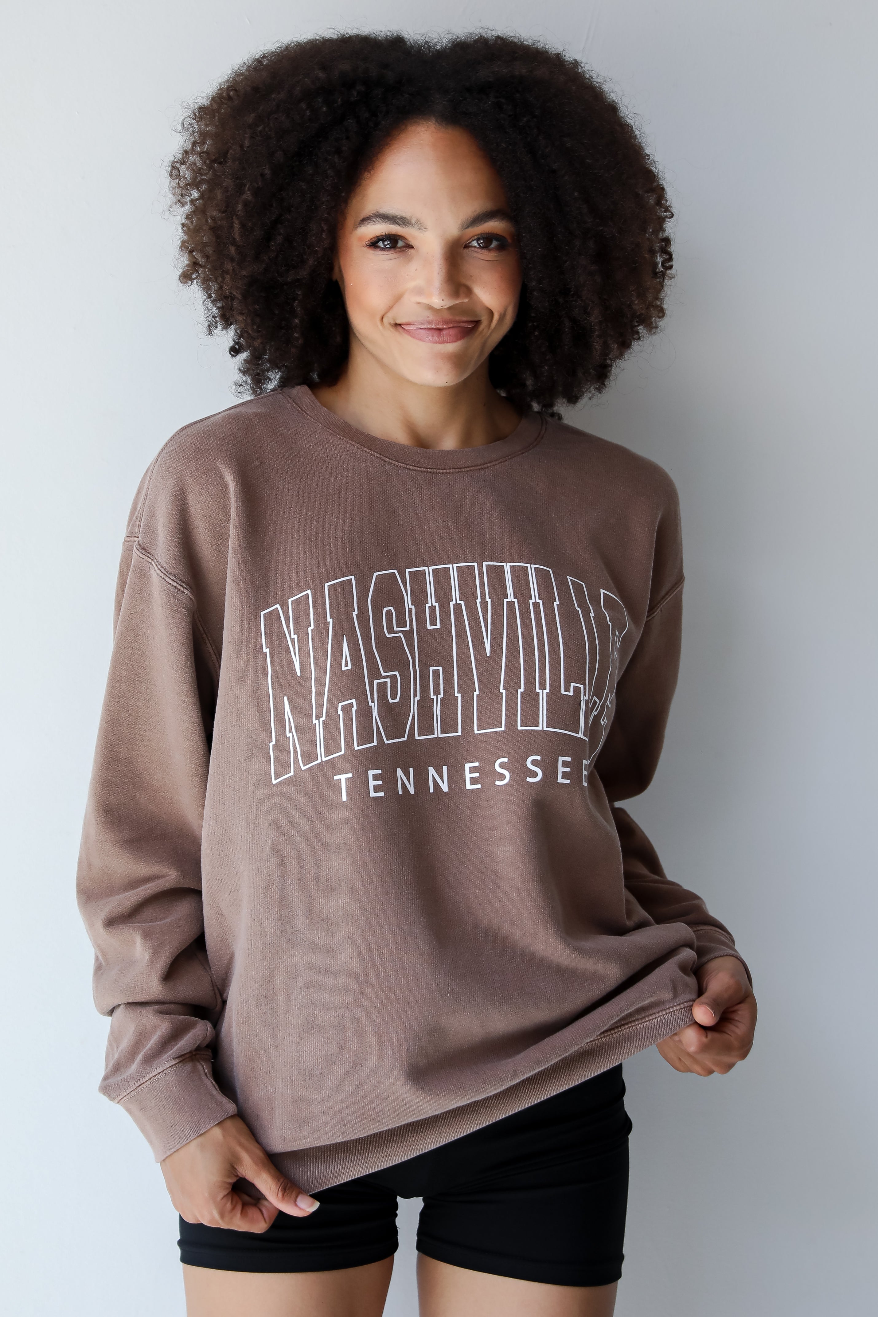 Brown Nashville Tennessee Sweatshirt