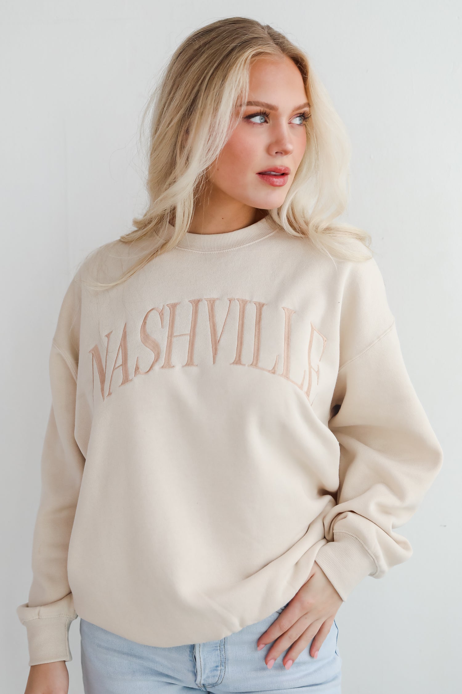 Nashville Embroidered Sweatshirt