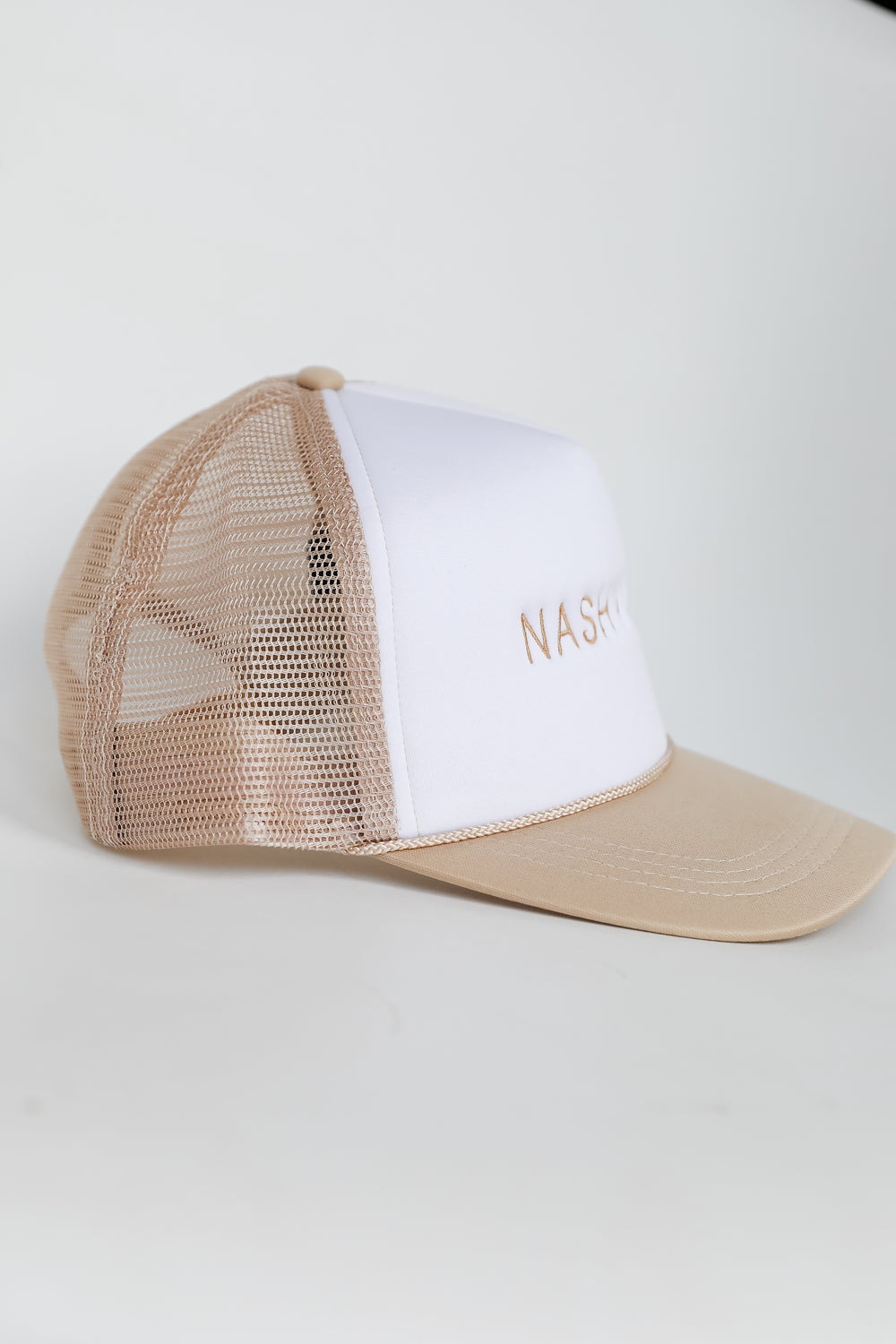 Nashville Embroidered Trucker Hat