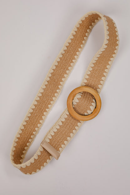 Island Link Natural Straw Belt