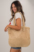 Savor The Slow Days Natural Straw Tote Bag