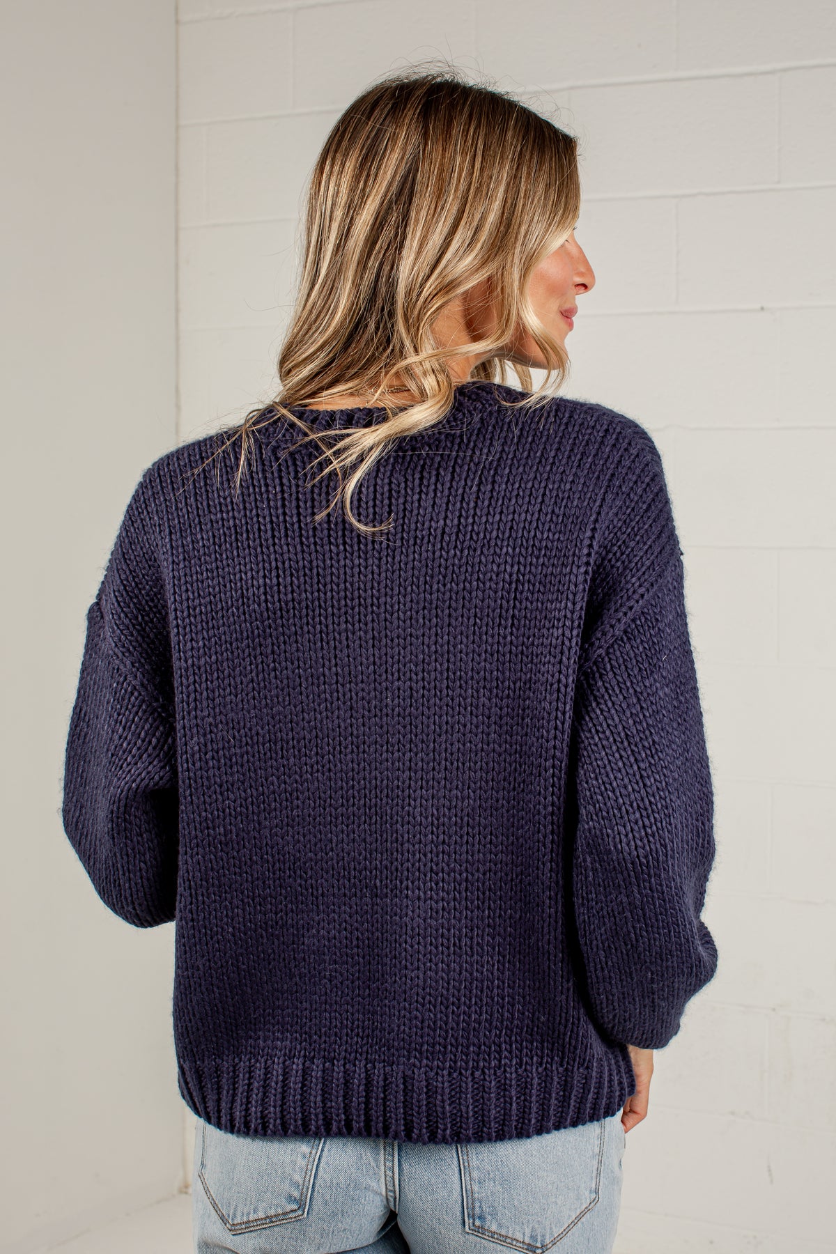 Charleston Script Knit Sweater