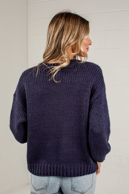 Charleston Script Knit Sweater