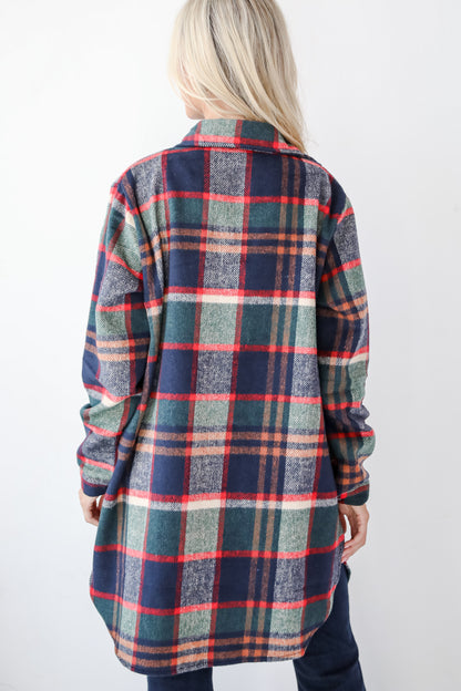 Poised Passion Plaid Shacket