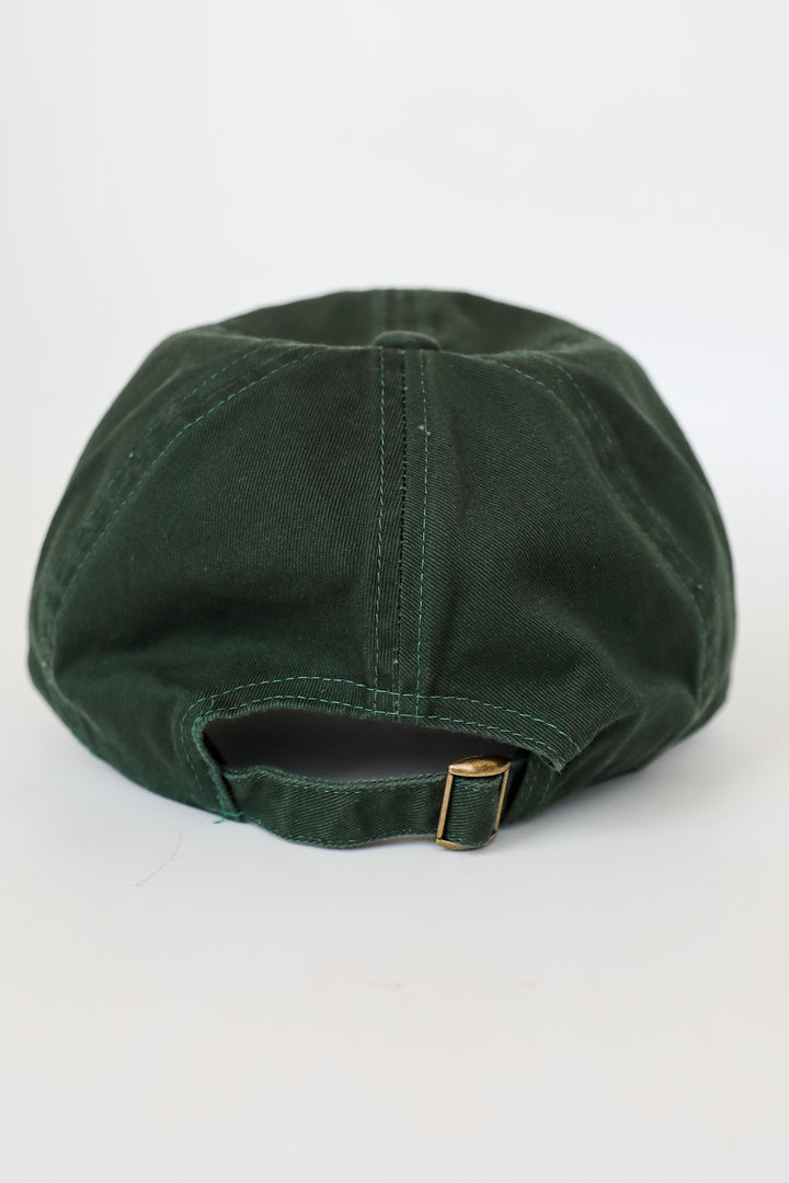 Dark Green North Hall Trojans Embroidered Hat
