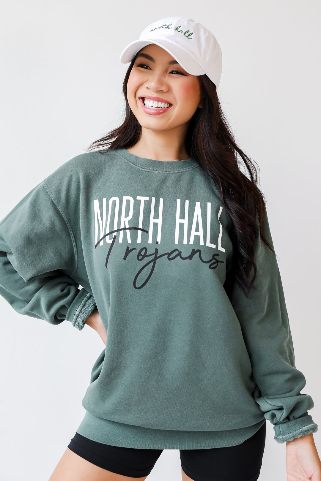 North Hall Trojans Pullover. Graphic Sweatshirt. North Hall Game Day Sweatshirt