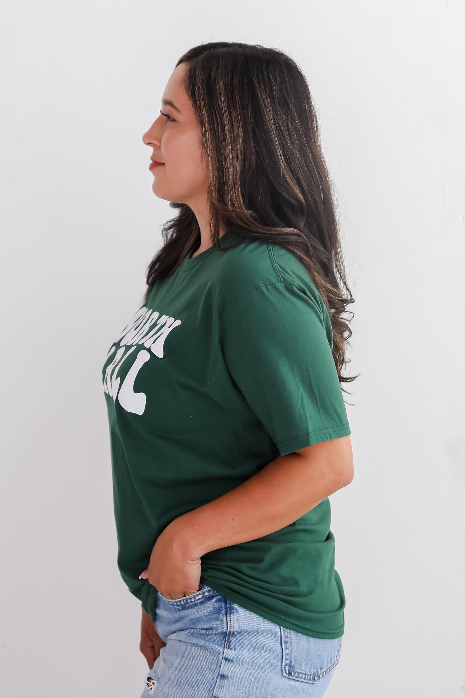 Dark Green North Hall Tee