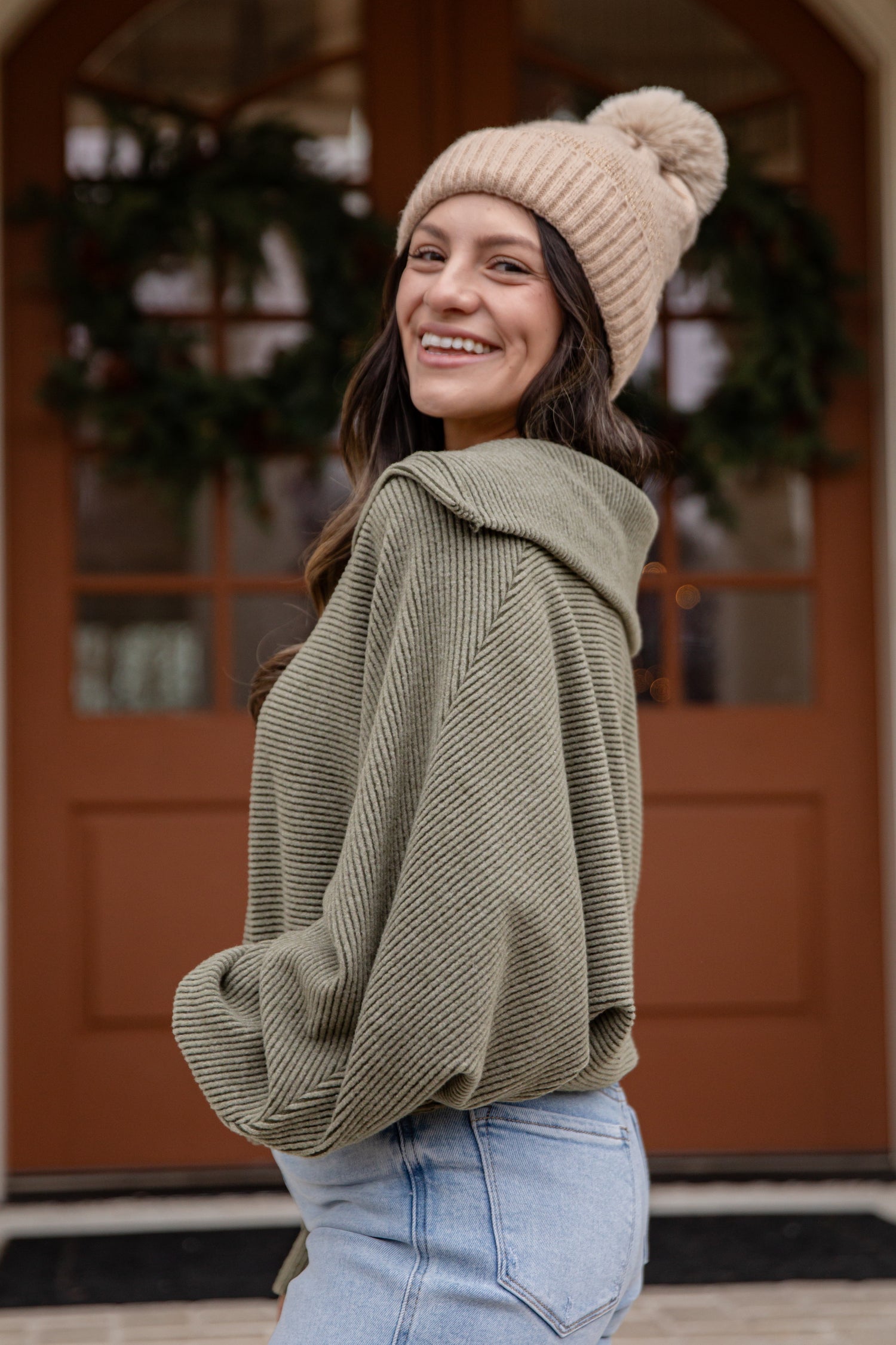 Alpine Comfort Soft Corded Knit Top