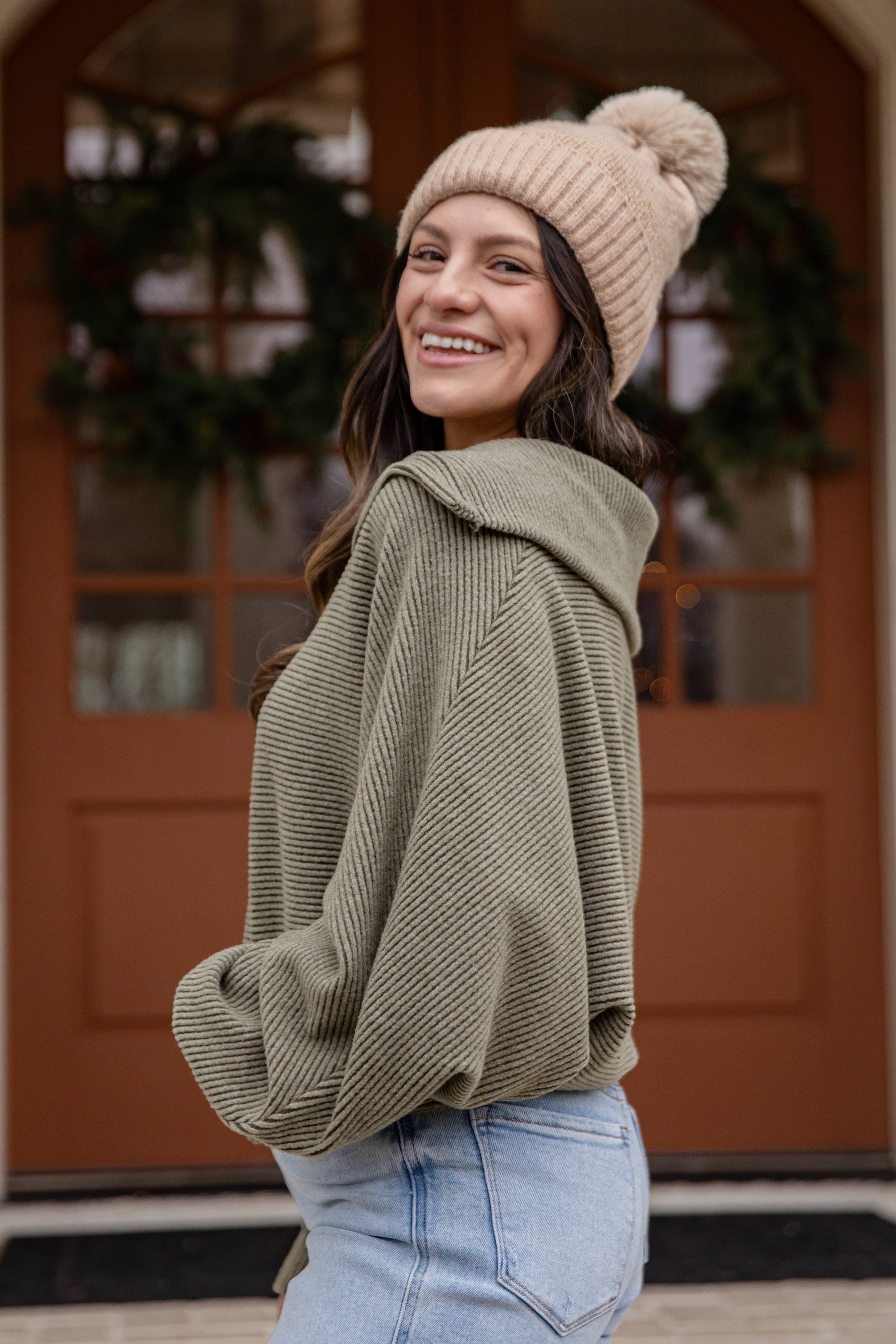 Alpine Comfort Soft Corded Knit Top