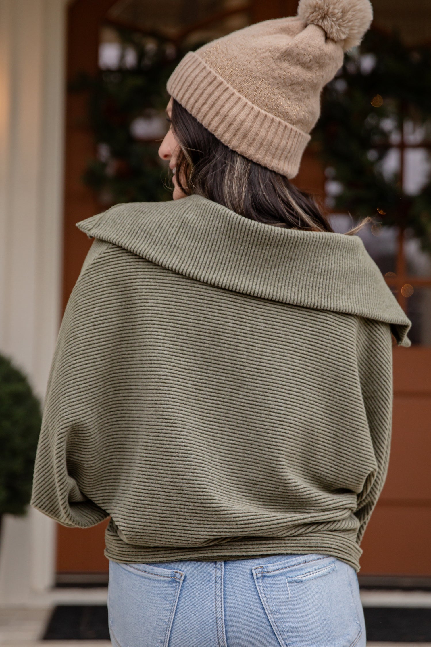 Alpine Comfort Soft Corded Knit Top