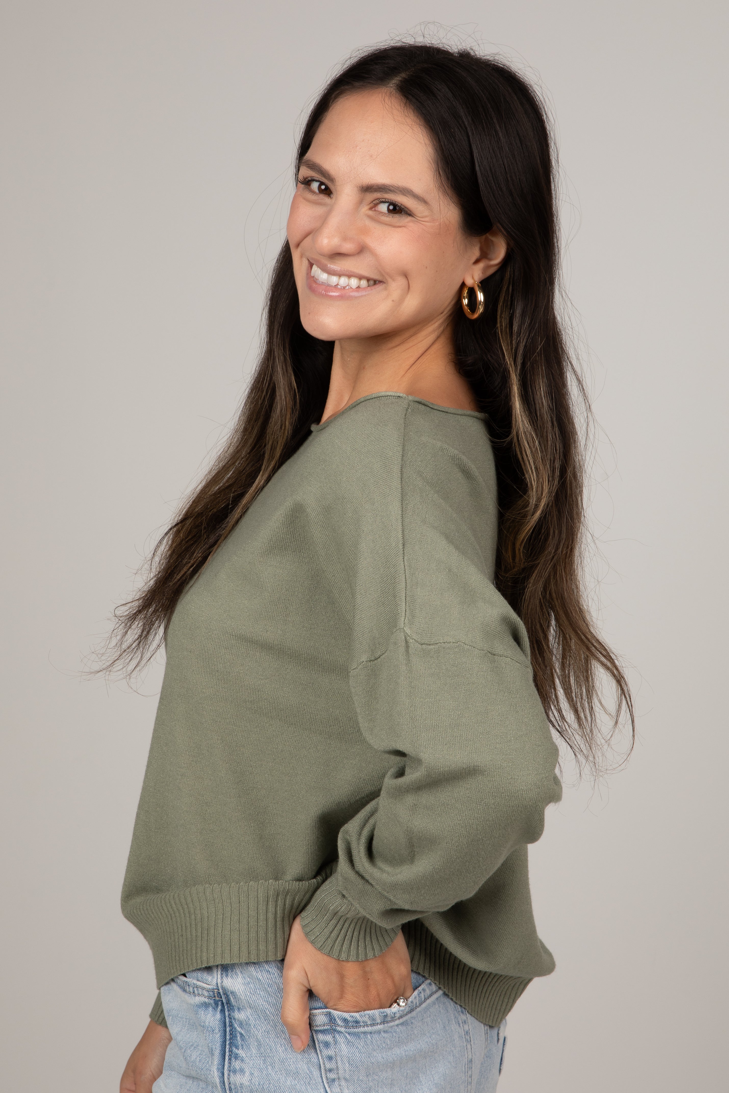 Easy Intentions Lightweight Knit Top