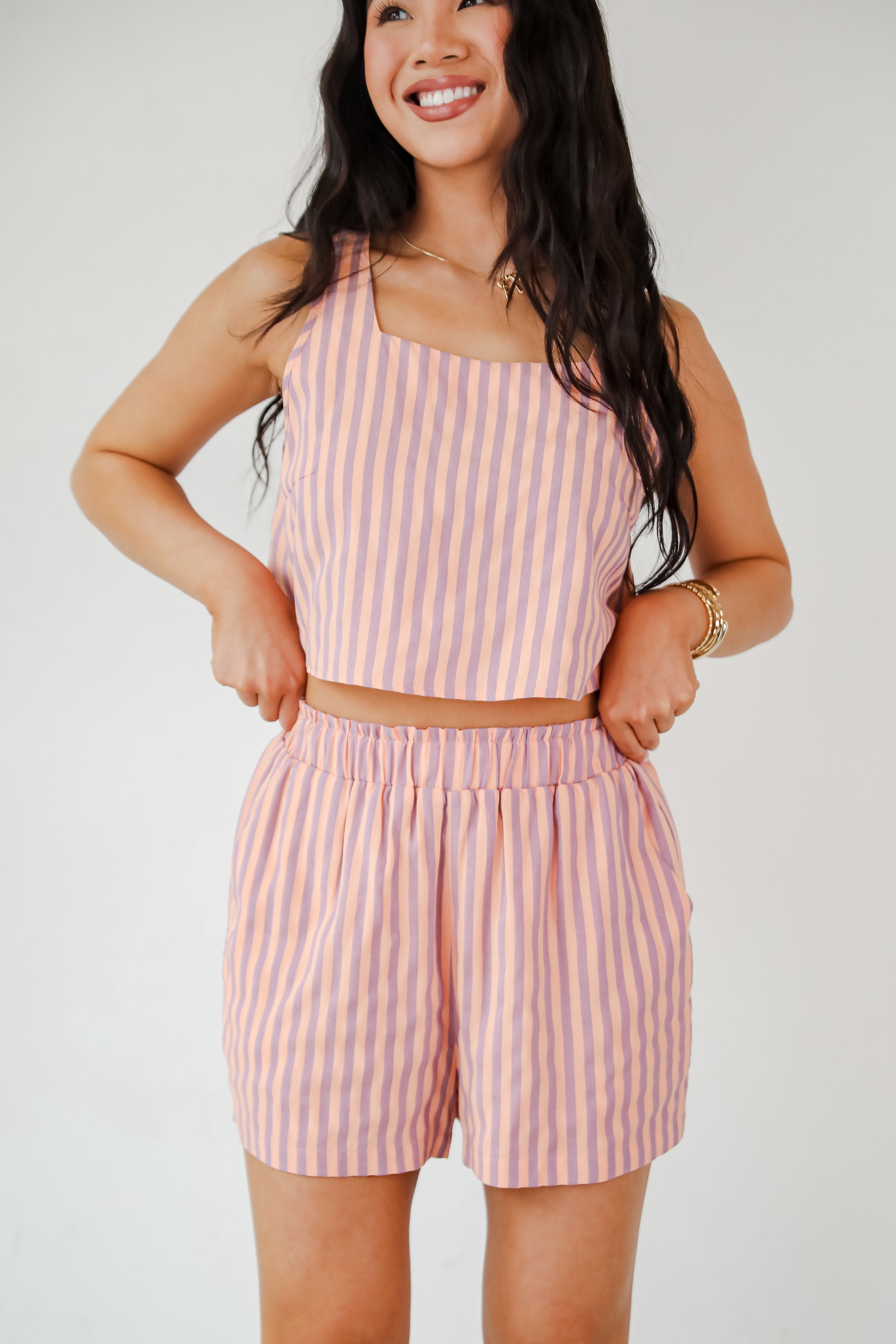 Pretty Perfect Striped Shorts