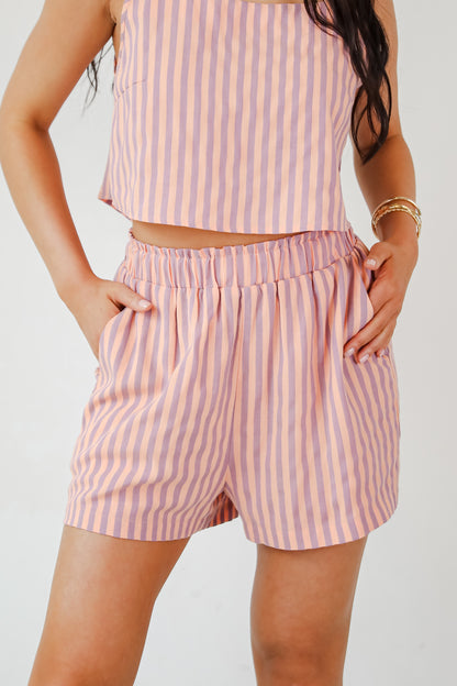 Pretty Perfect Striped Shorts
