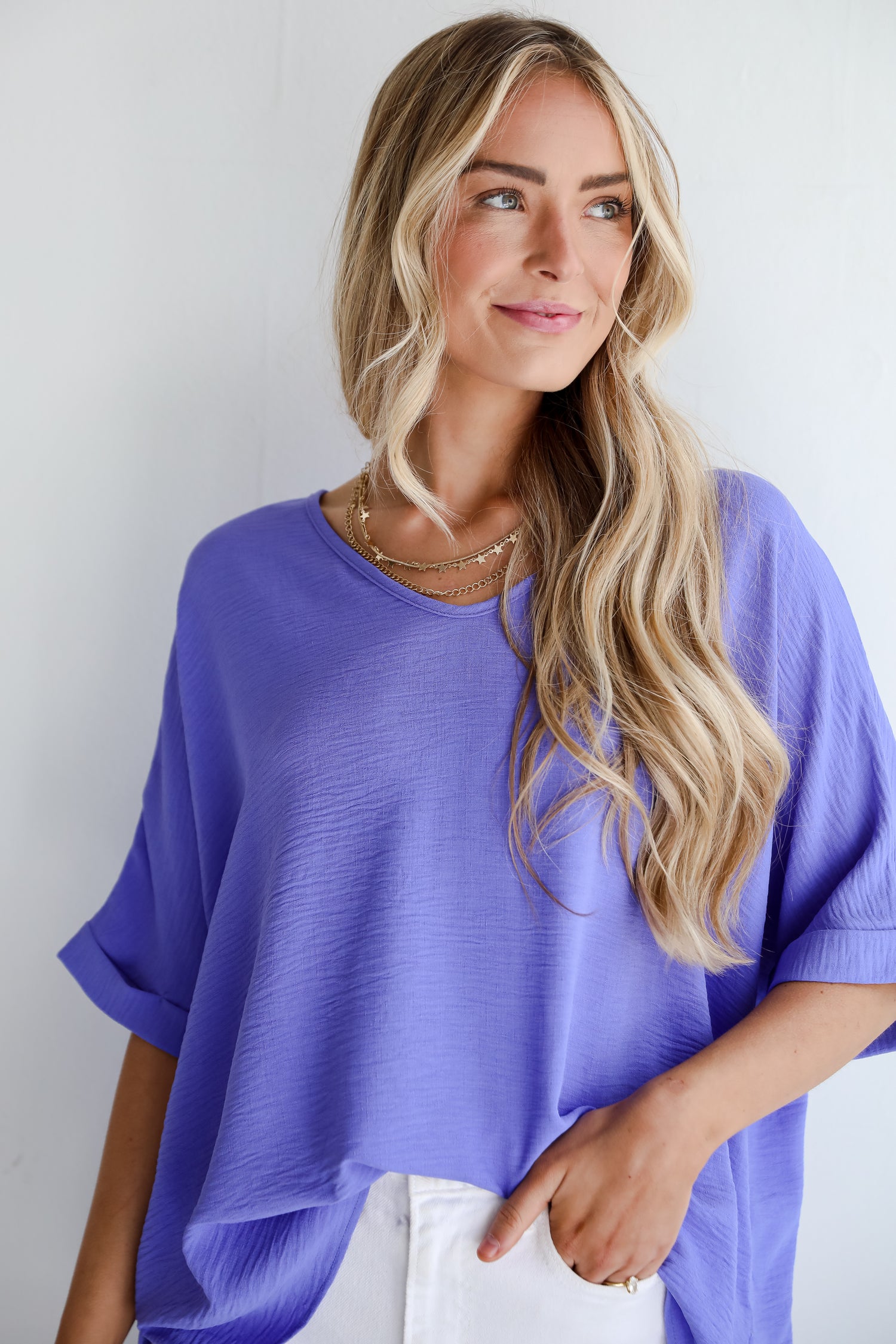 purple Blouse for women