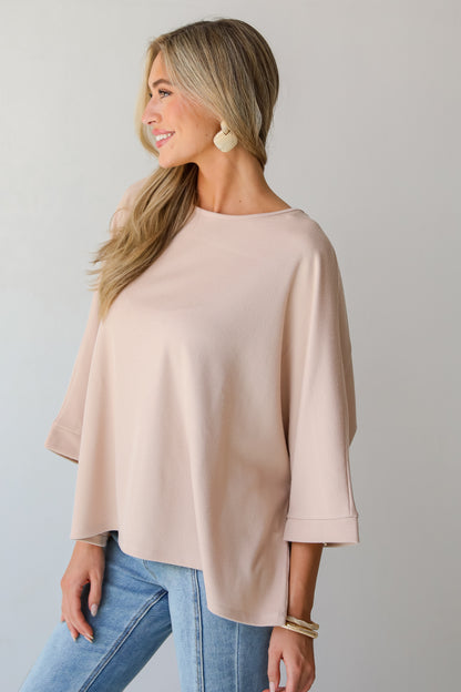 Reagan Oversized Knit Top