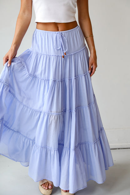 FINAL SALE - Adorable Lifestyle Tiered Maxi Skirt