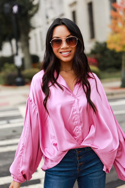 trendy satin blouses