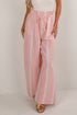 Own The Look Pink Striped Pants
