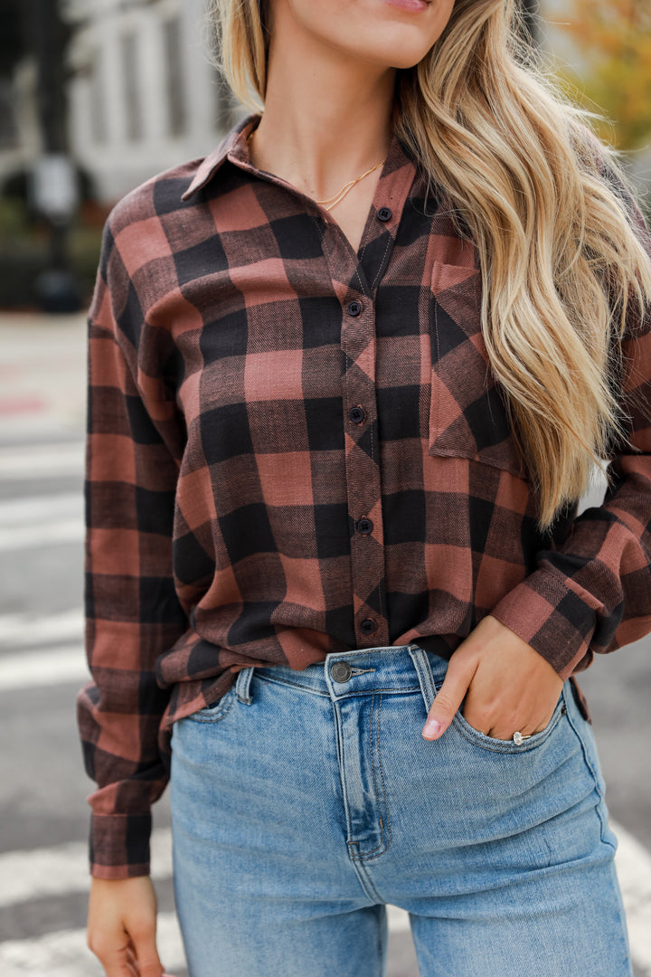 fall flannels for women