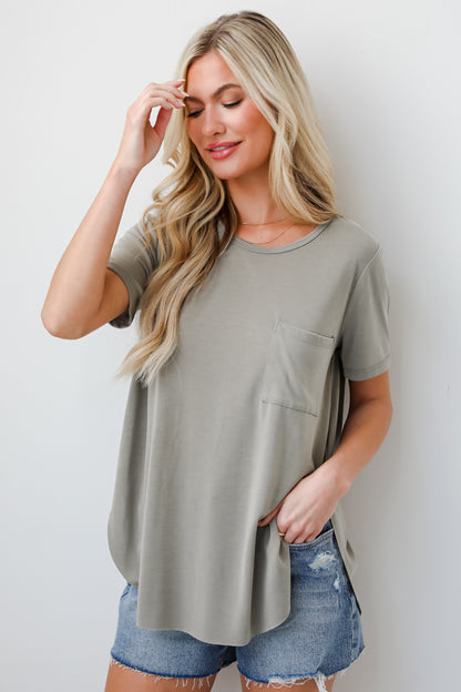 cute Pocket Tee