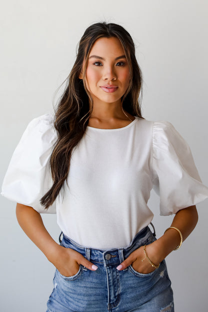 Puff Sleeve Top