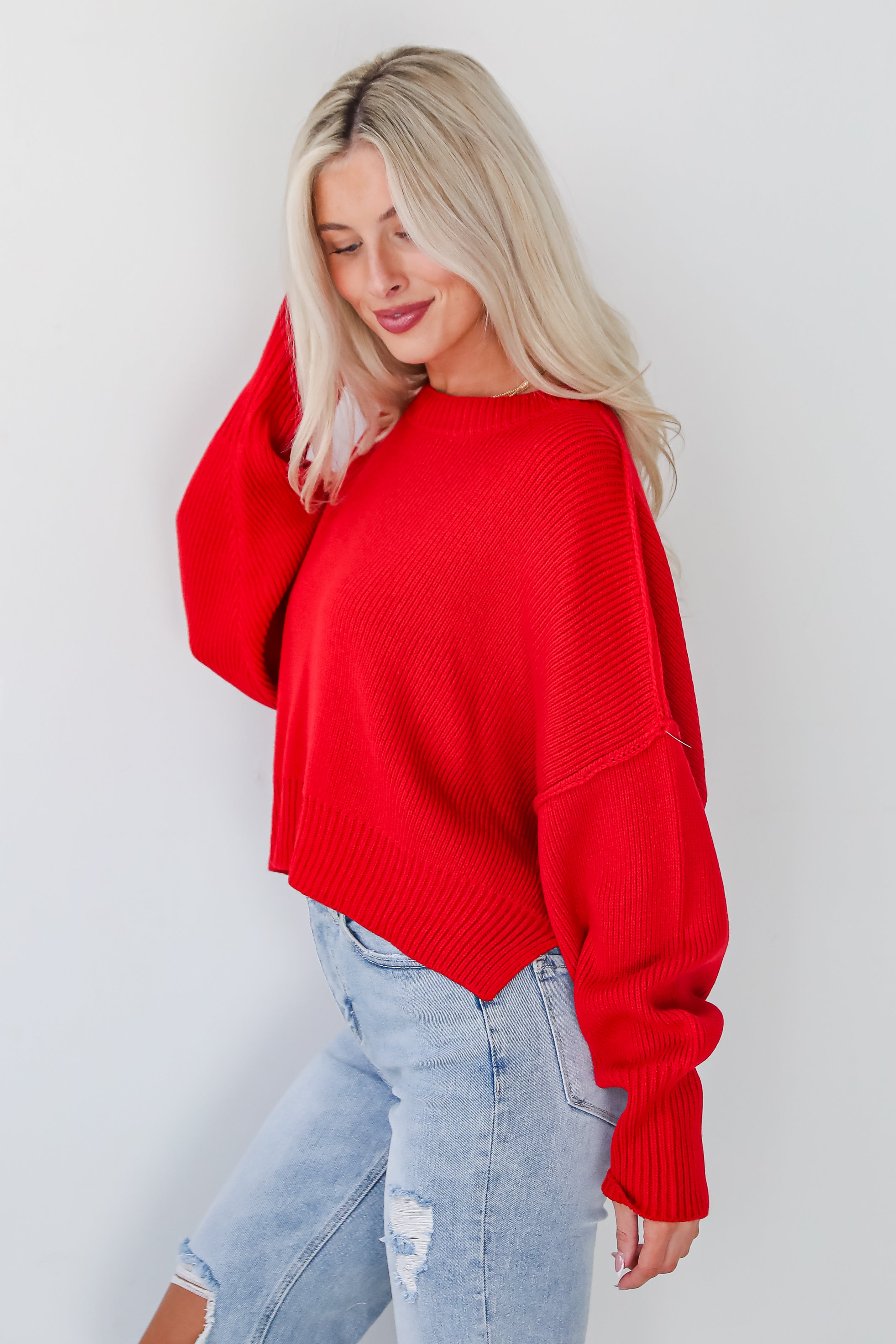 Warm Bliss Cropped Sweater