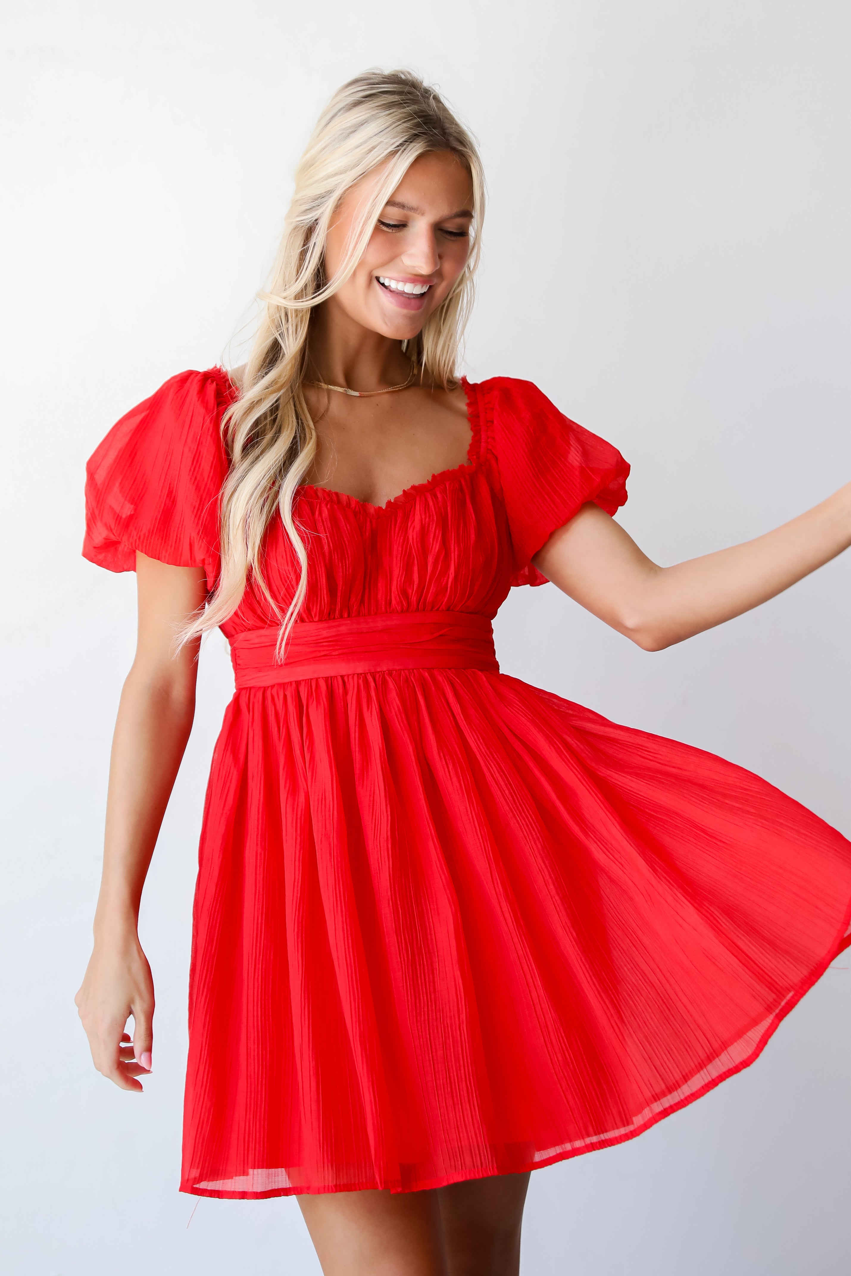 Red Mini Dress