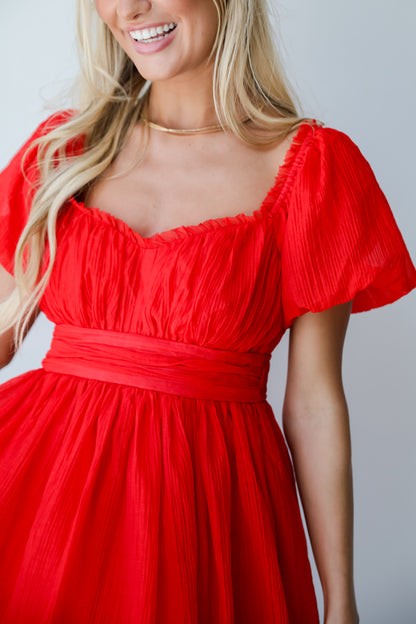 Red Mini Dress