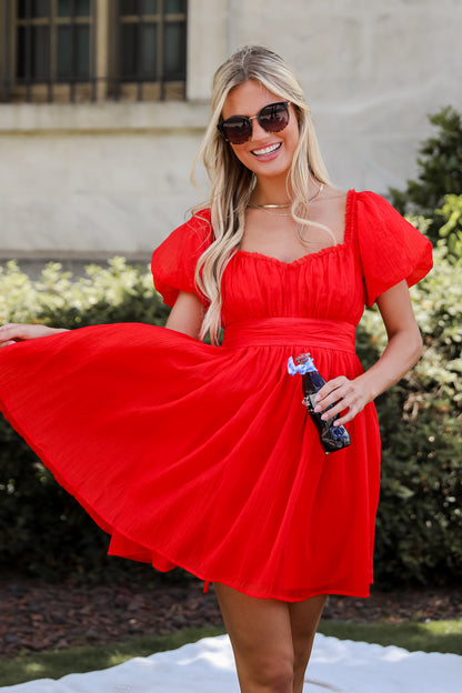 Red Mini Dress