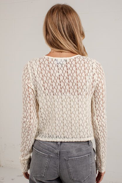 New Standard Textured Knit Top