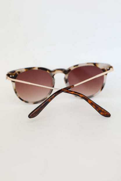 Always Your Favorite Tortoise Round Sunglasses