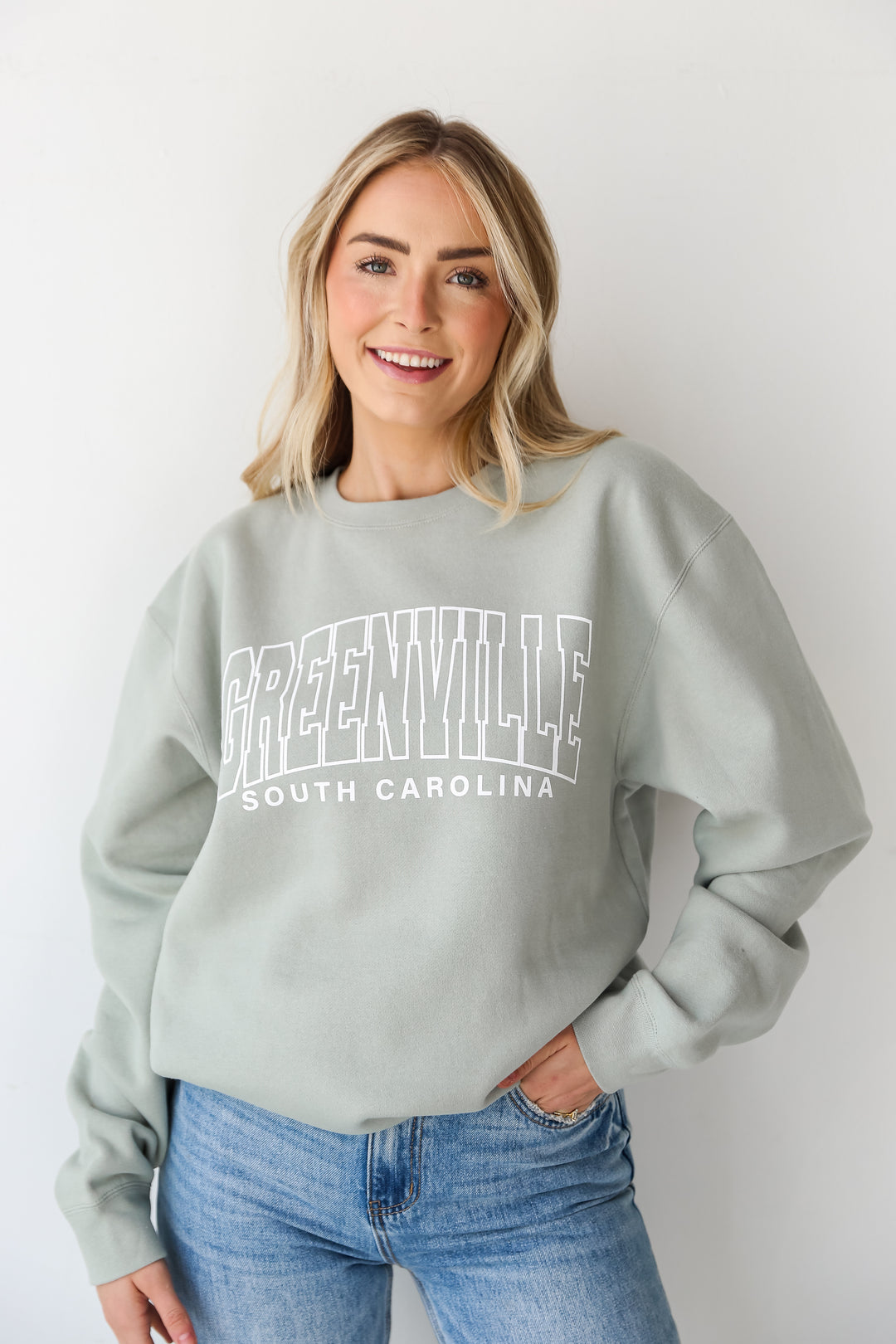 Sage Greenville South Carolina Sweatshirt