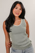 Close Connections Sage Knit Tank