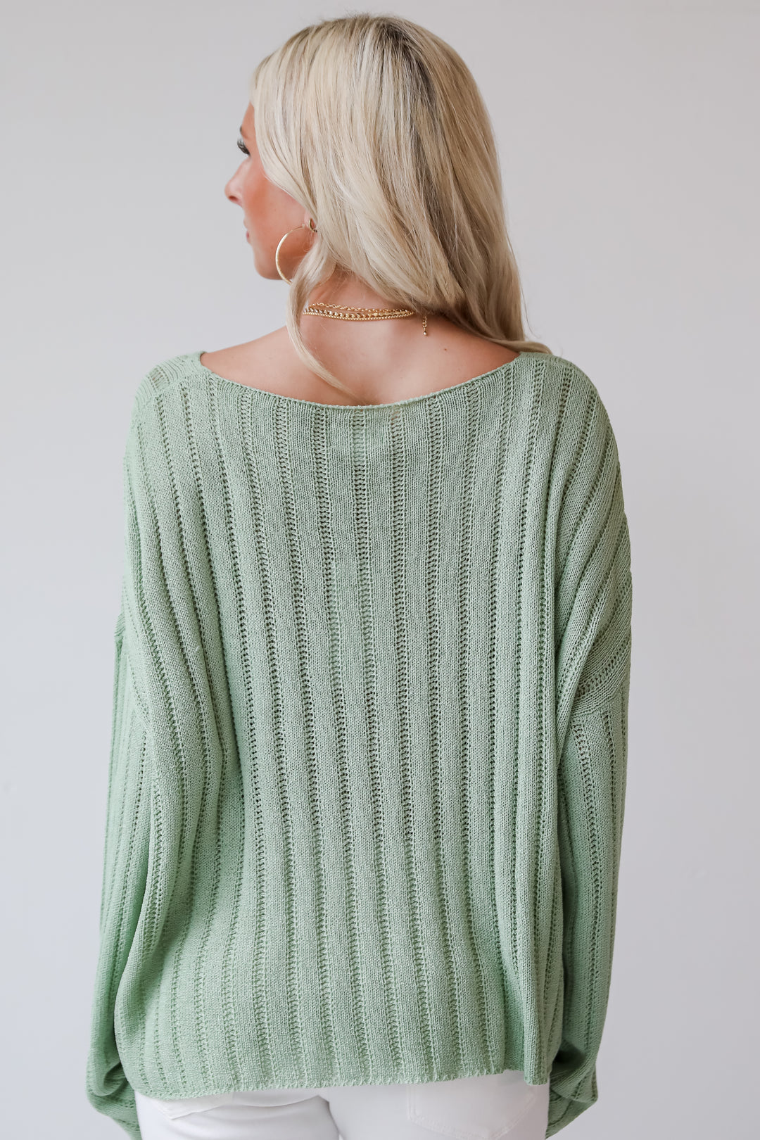 womens Sage Lightweight Knit Top