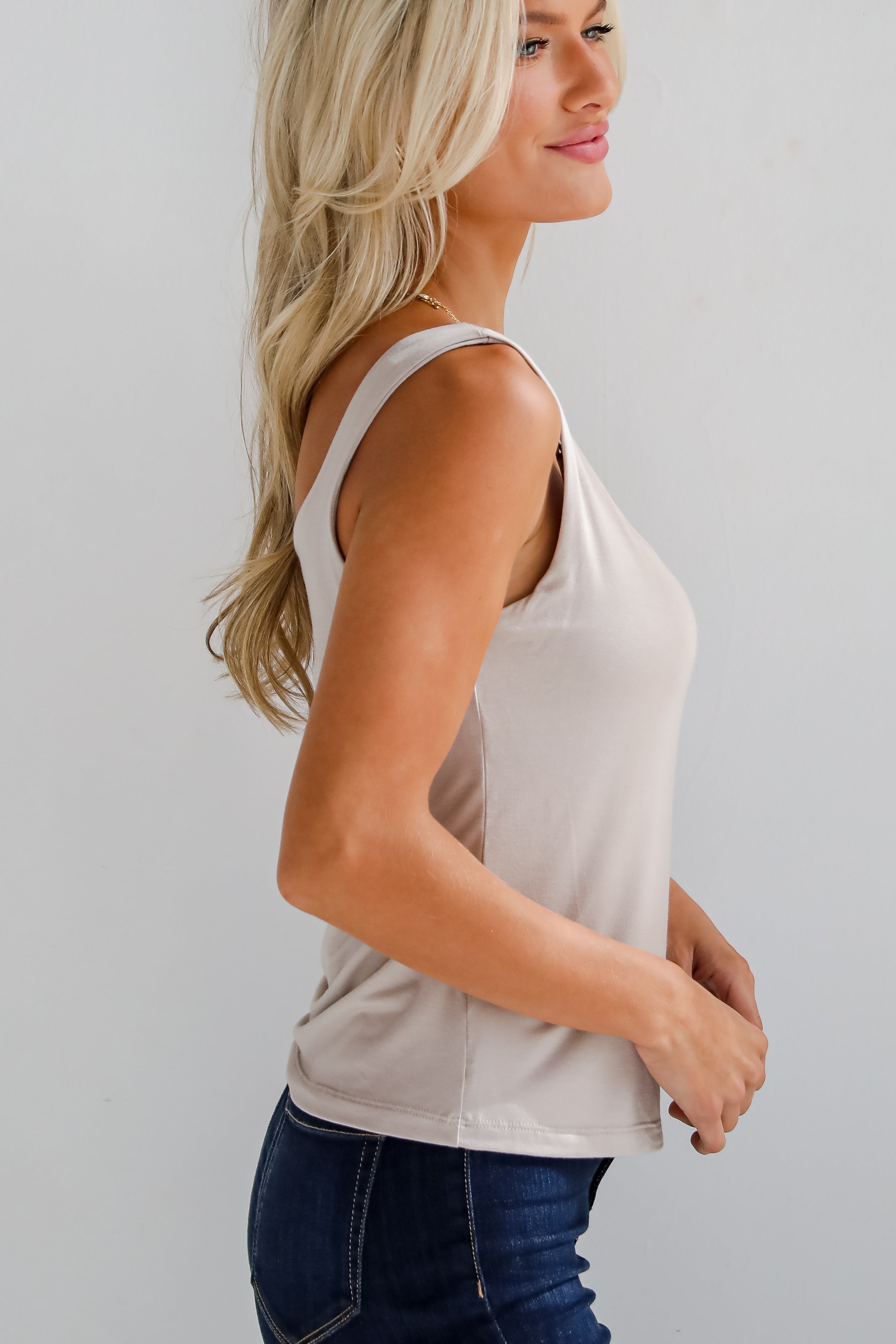 Tatum Everyday Square Neck Tank