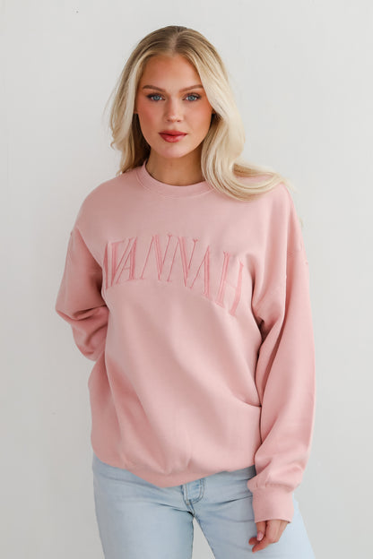 Savannah Embroidered Sweatshirt