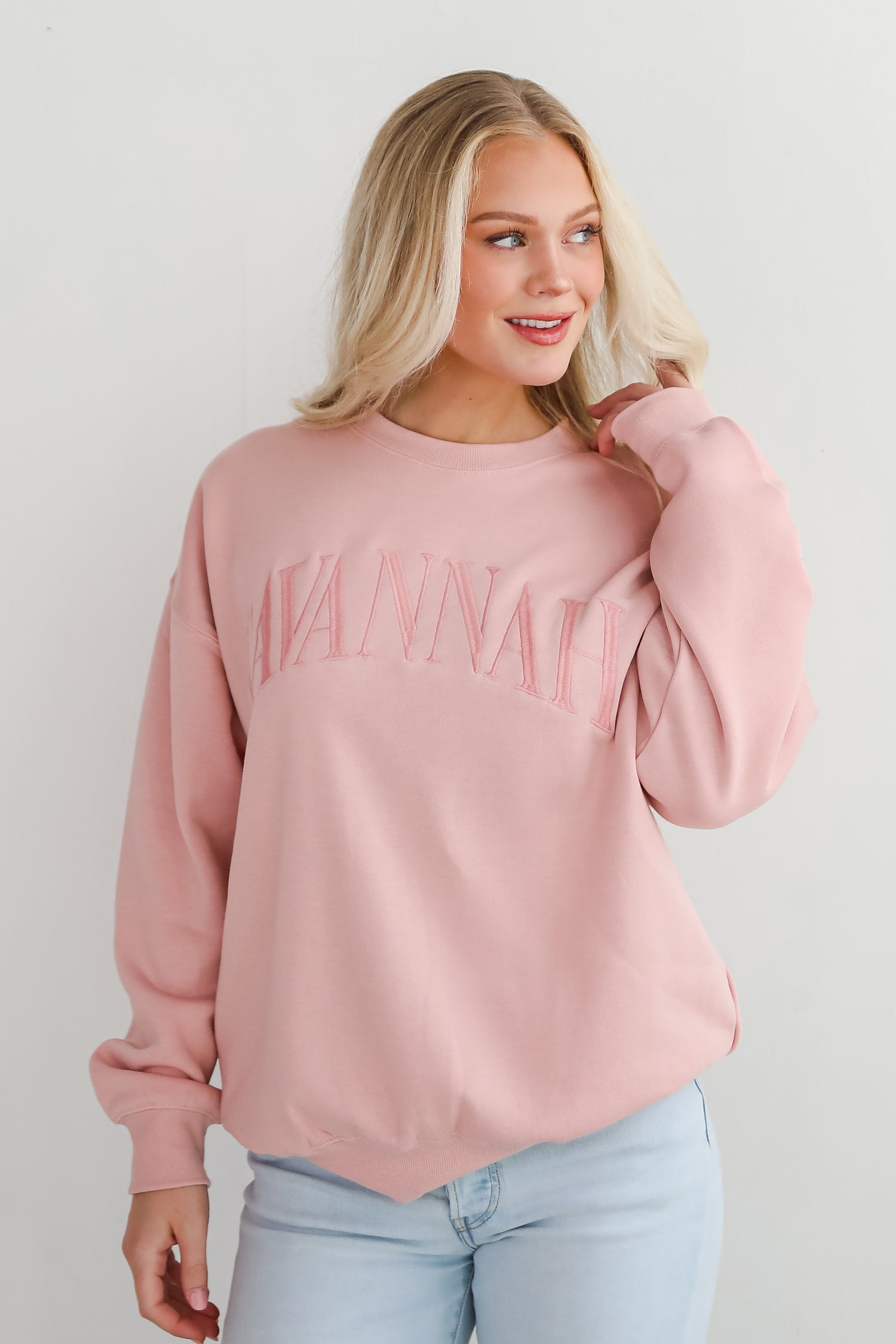 Savannah Embroidered Sweatshirt