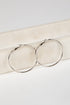 silver hoops