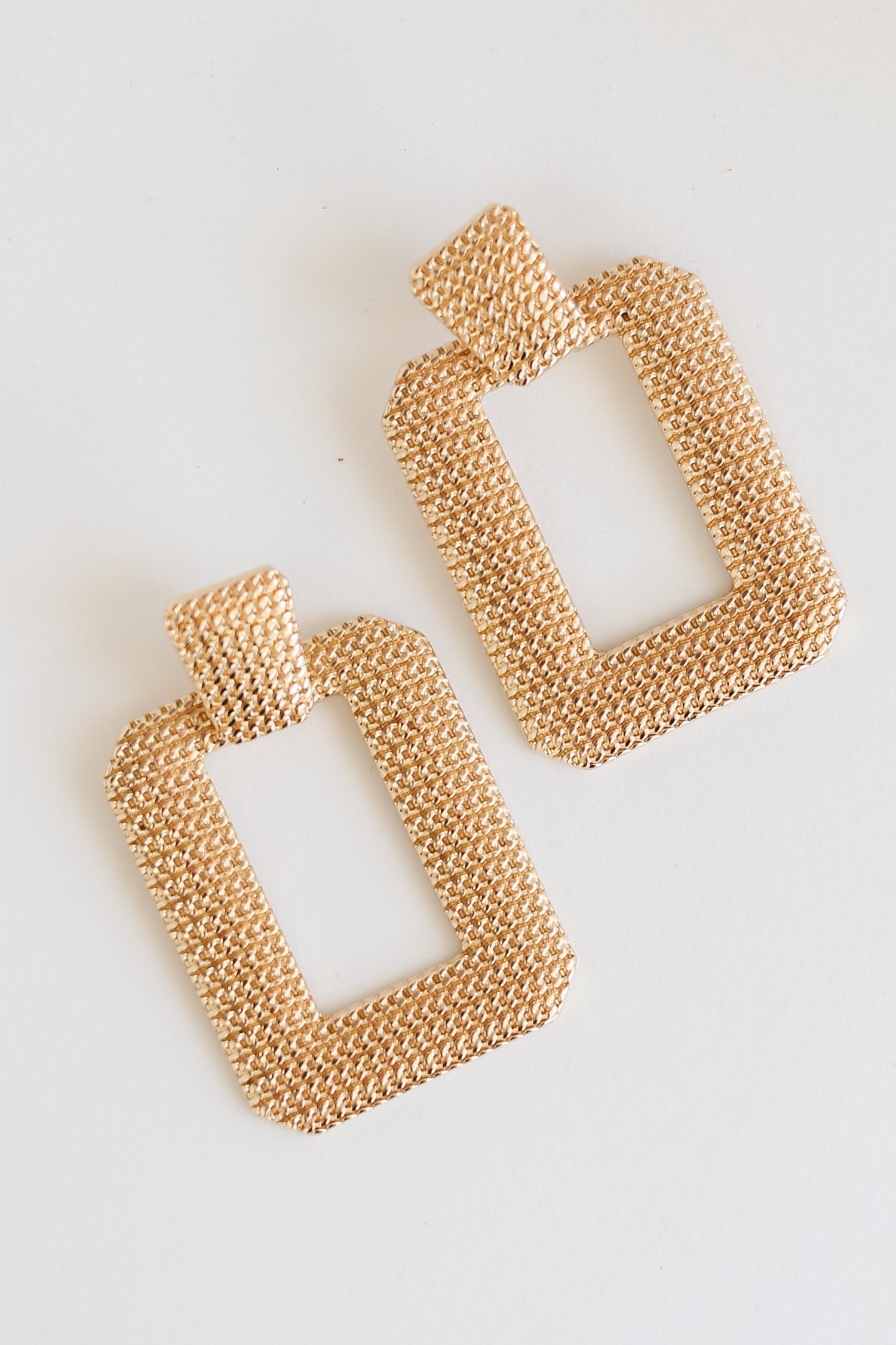 Gold Statement Earrings