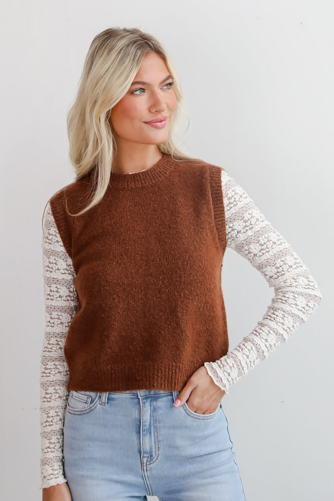 Playfully Sophisticated Sweater Top